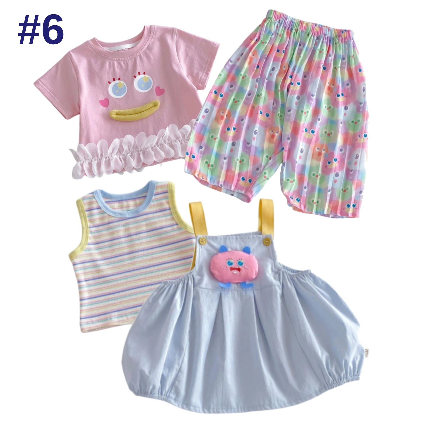 Girls Winkie Monster Outfit Set