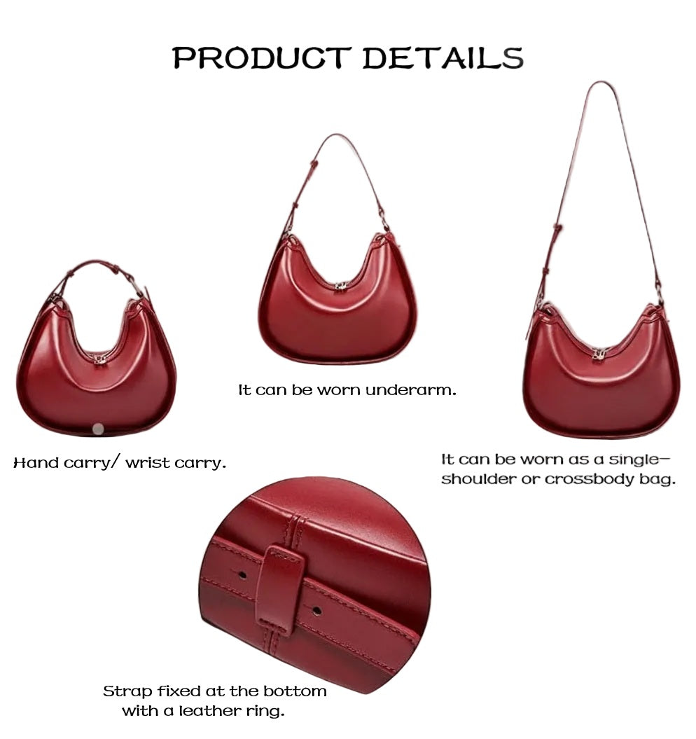 Cherry Halfmoon Crossbody/Handbag