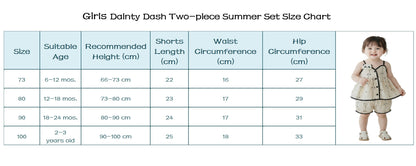 Girl's Dainty Dash 2Pcs Set