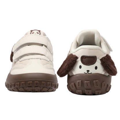 Children's Floppy-Ear Quilted Shoes - Beige