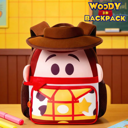 Disney Pixar Toy Story Sheriff Woody 3D Toddler Backpack