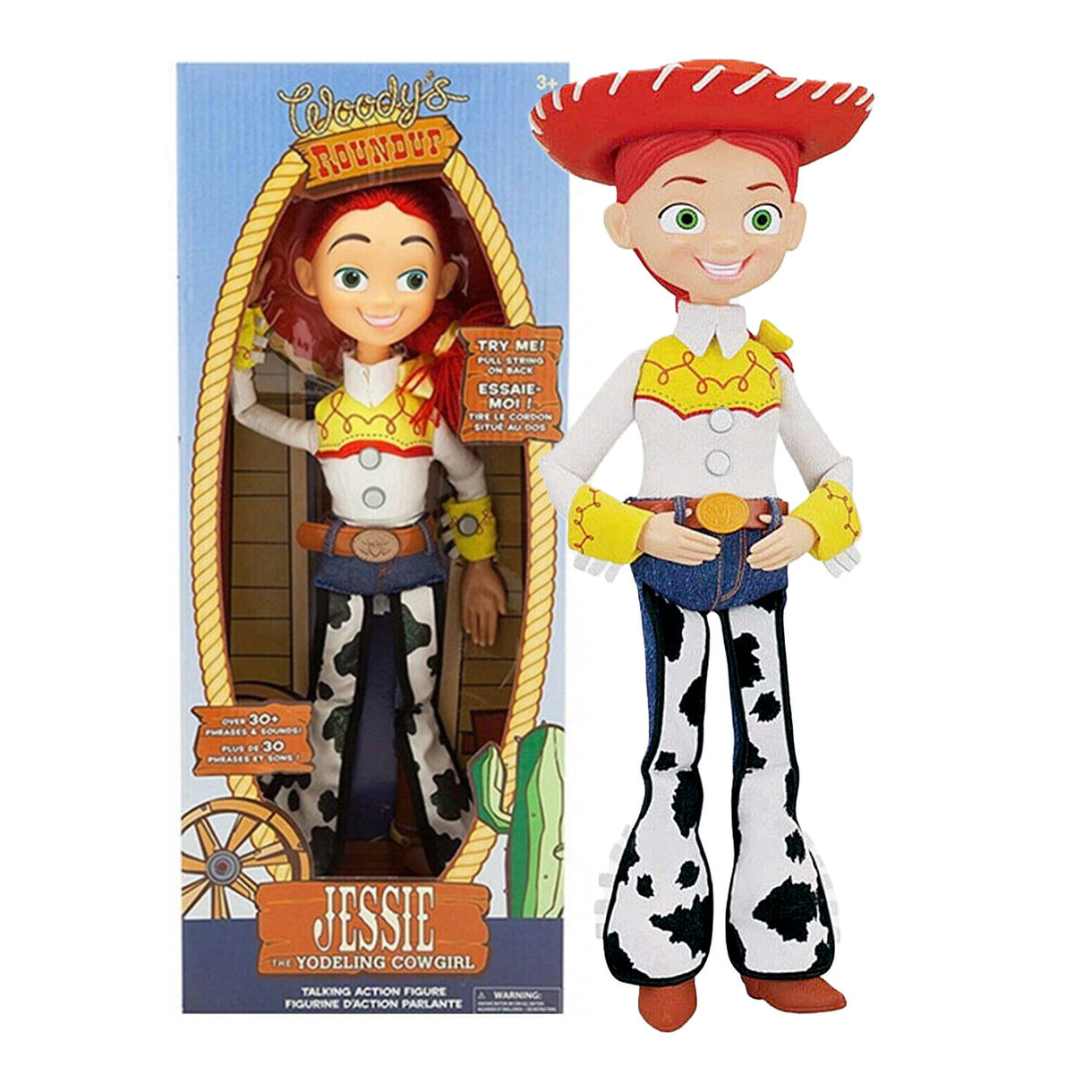 Disney Pixar Toy Story Woody's Roundup — Jessie The Yodeling Cowgirl 15" Talking Action Figure