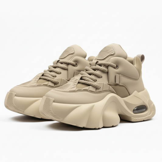 Men's Velocity Leather Shoes - Brown
