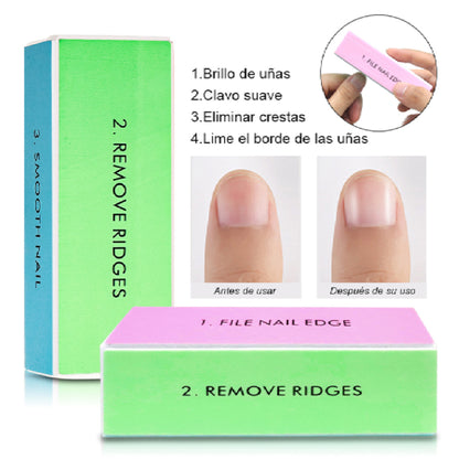 All in One Nail Manicure Kit with UV LED Nail Lamp