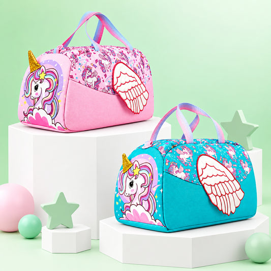 Unicorn Extra Large 3D Pixie Pack Girls Duffel Bags