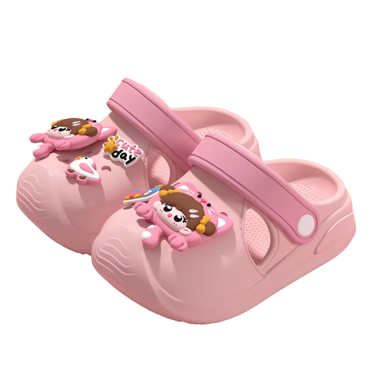 AeroGrip Cute Day Children's Clog Sandals
