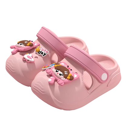 AeroGrip Cute Day Children's Clog Sandals