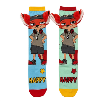 Disney Zootopia 3D Knee-High Crazy Socks