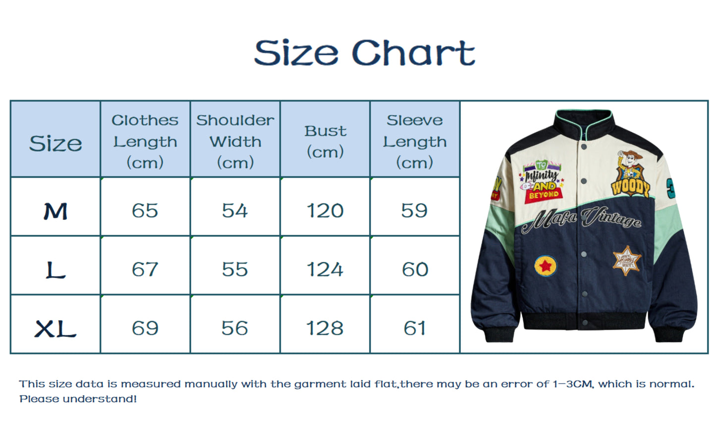 Toy Story Woody Baseball Varsity Jacket
