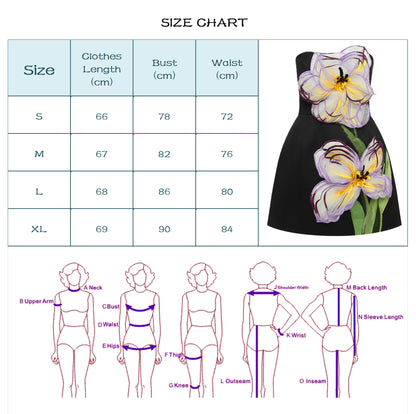 Iris Mini Bandeau Dress