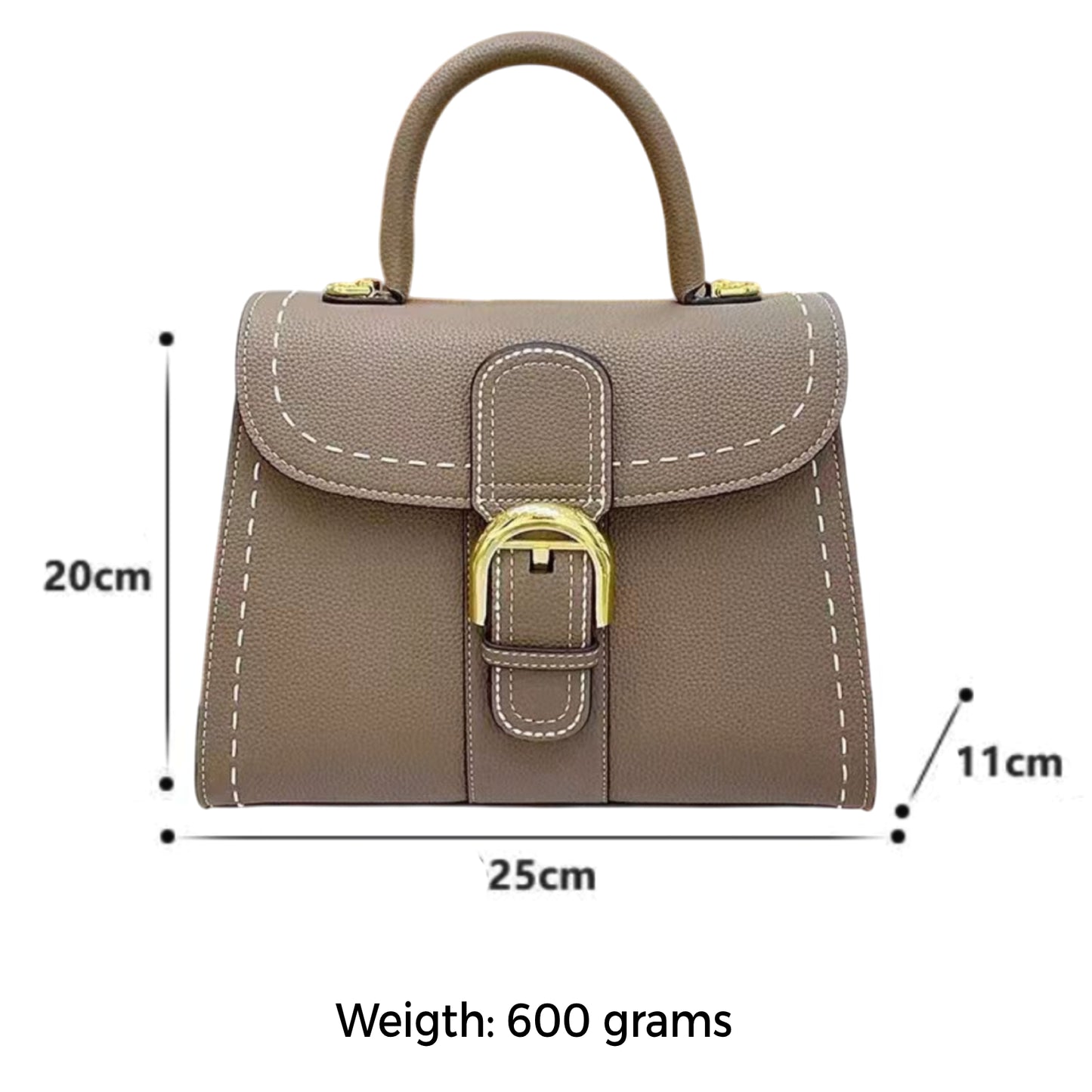 Cinch Belt Large Satchel Crossbody / Handbag