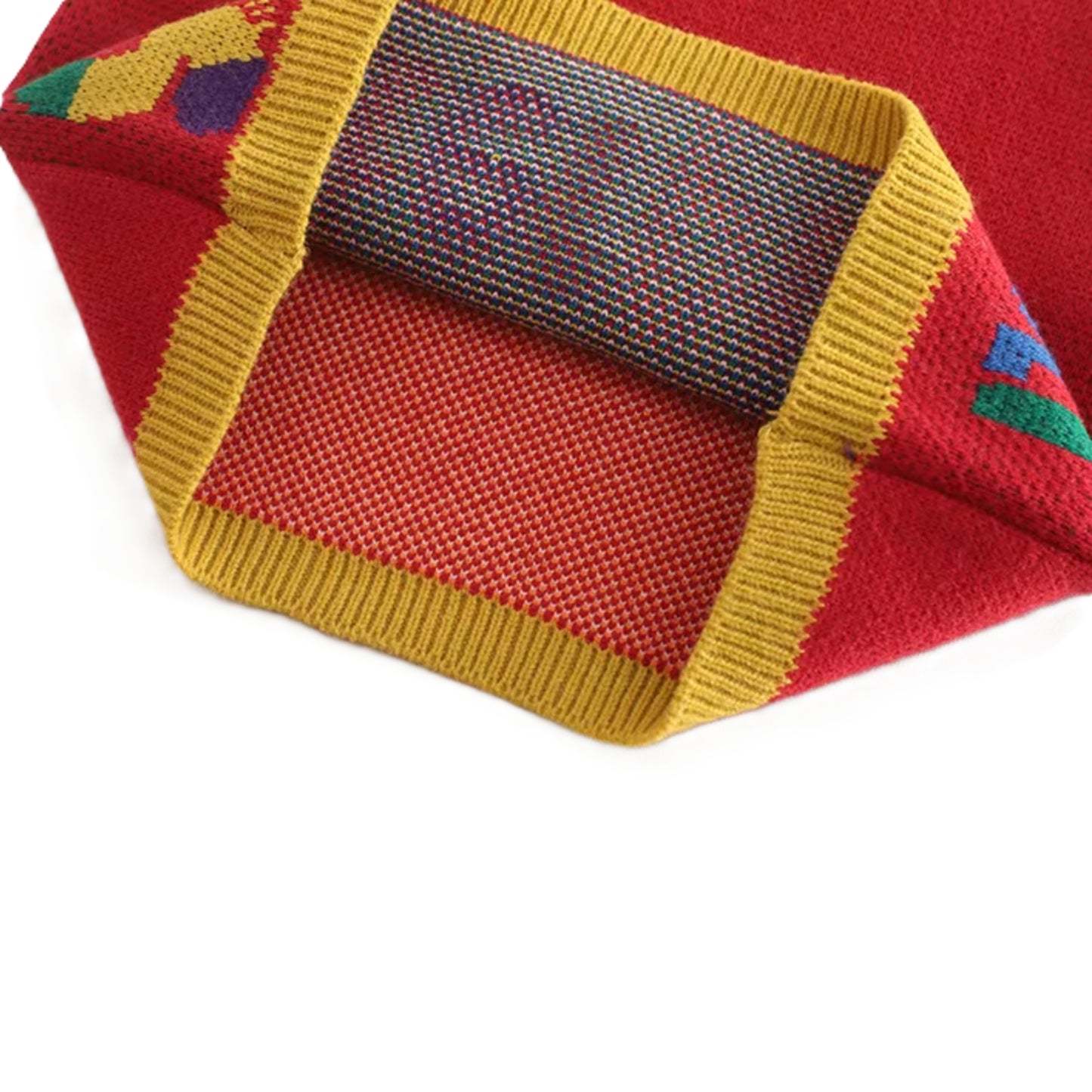 Boy's Multicolor Knit Caterpillar 3-Piece Outfit Set