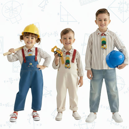 The Master Builder 2-Piece Outfit Set with Tie