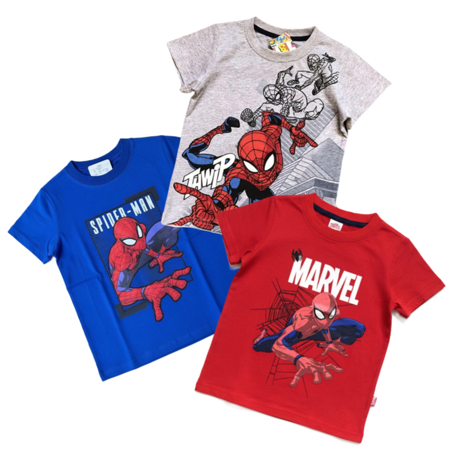Spiderman T-shirt 3-Piece Set