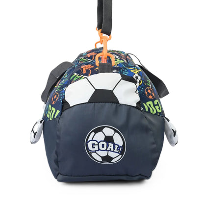 2-Piece Kids 3D Soccer Backpack & Duffel Bag Travel Set