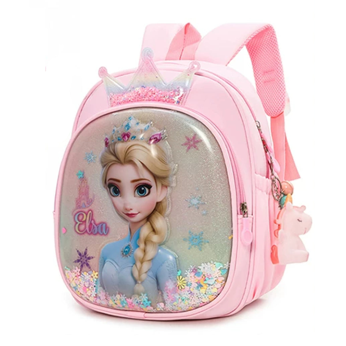 Frozen Princess Elsa 3D Hard Shell Kids Backpack