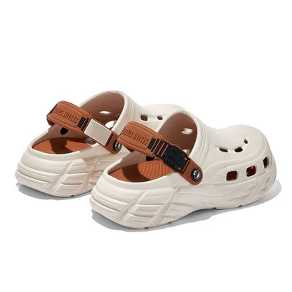 Sesame Street | Classic EVA Clog Mule Sandals - Beige