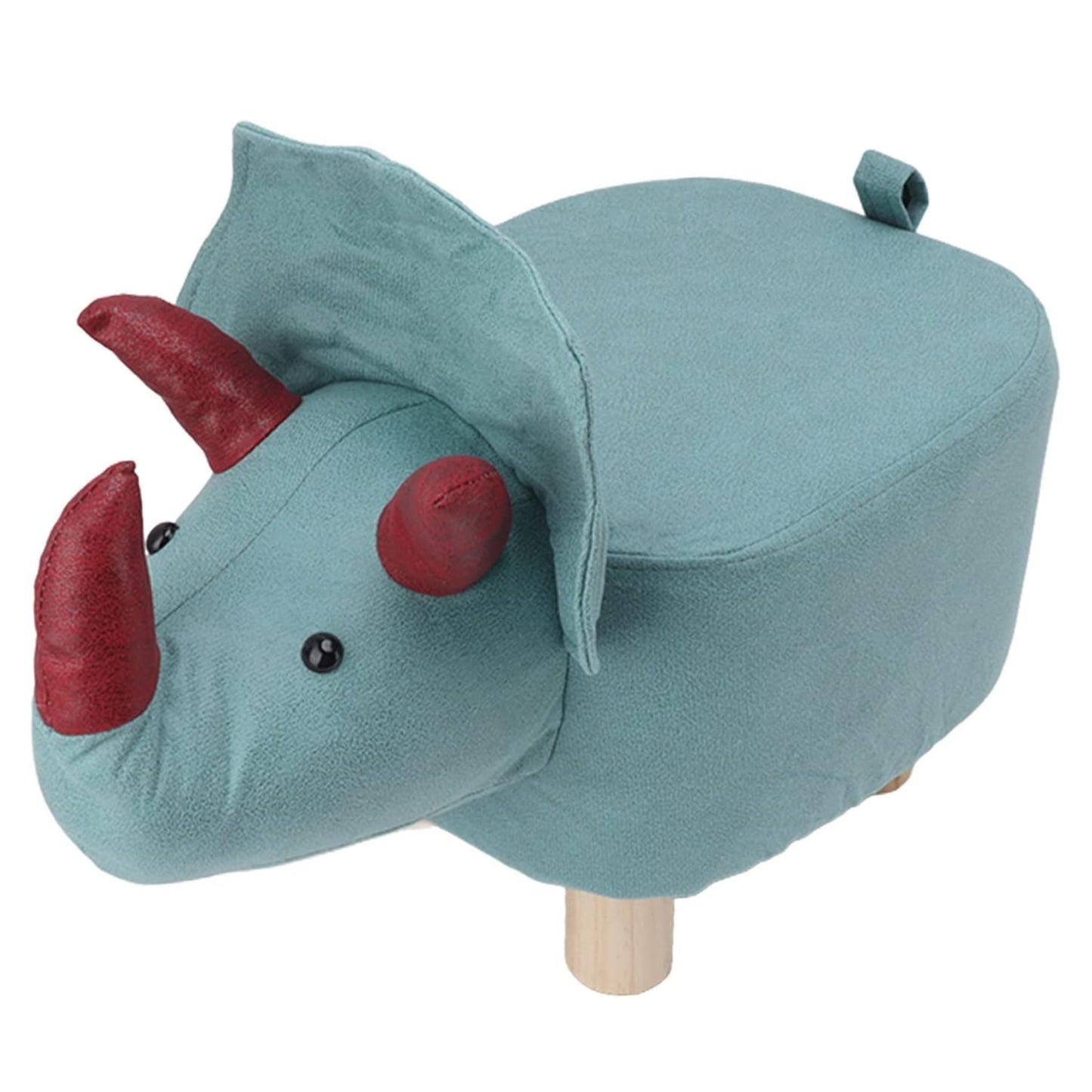 Triceratops Animal Children's Ottoman Footstool