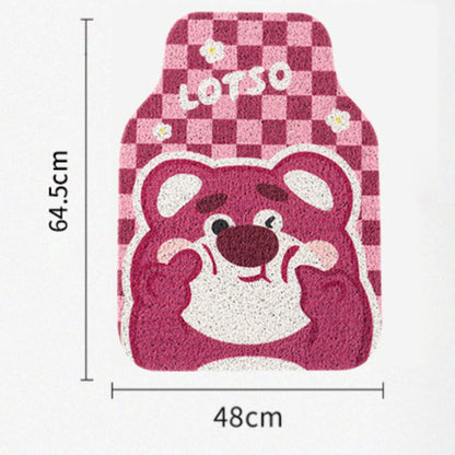 Cute Lotso Bear Universal Non-Slip Car Floor Mats