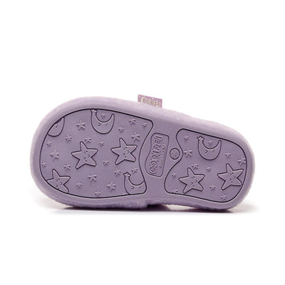 Children's Starry Night Sleepy Bear Slippers