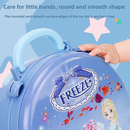 3-in-1 Princess Makeup Vanity Suitcase Playset
