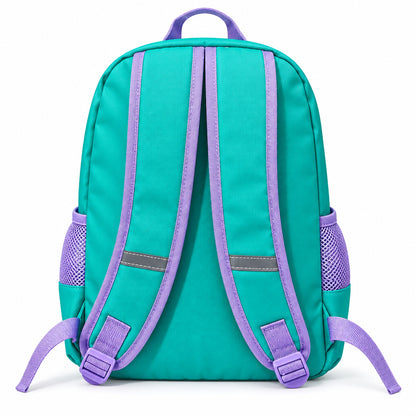 2-Piece Kids Small Mermaid Backpack & Duffel Bag Travel Set