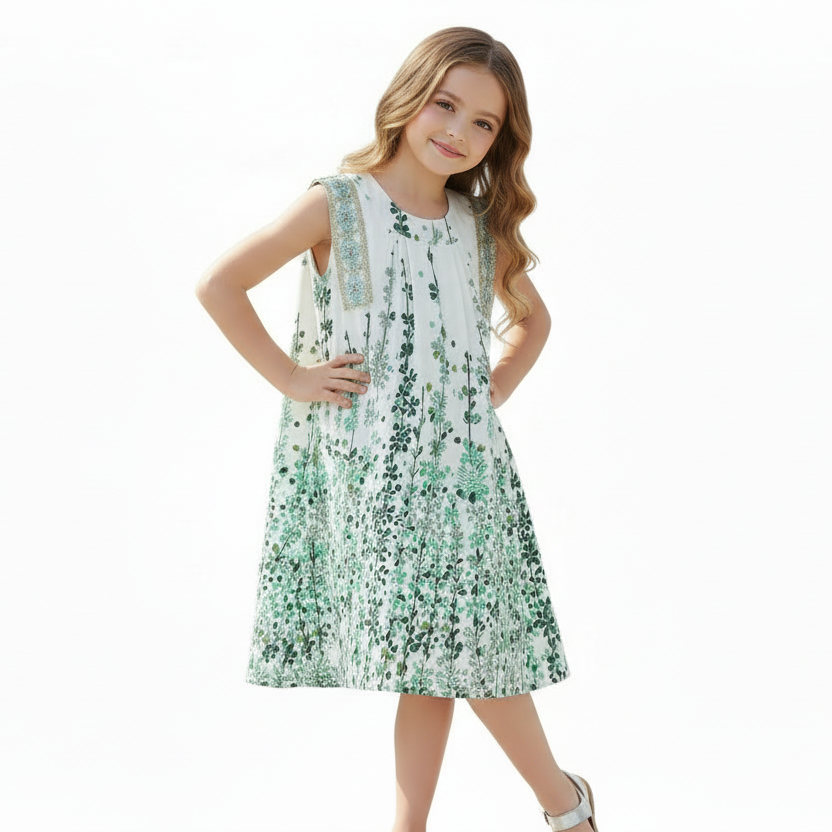 Girls Clover Sundress