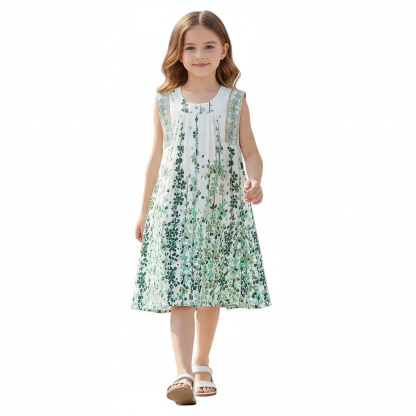 Girls Clover Sundress