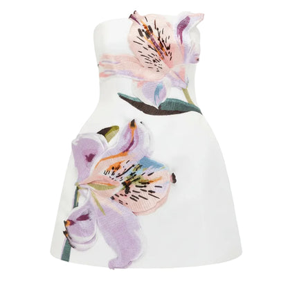 Calla Lilly Mini Bandeau Dress