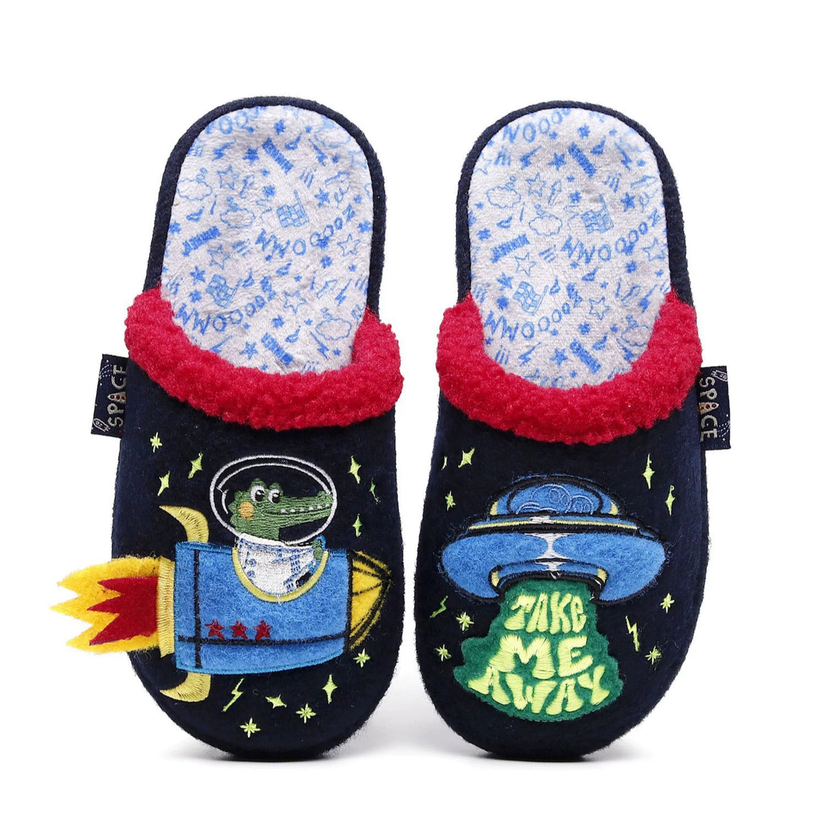 Children's Take Me Away Space Slippers