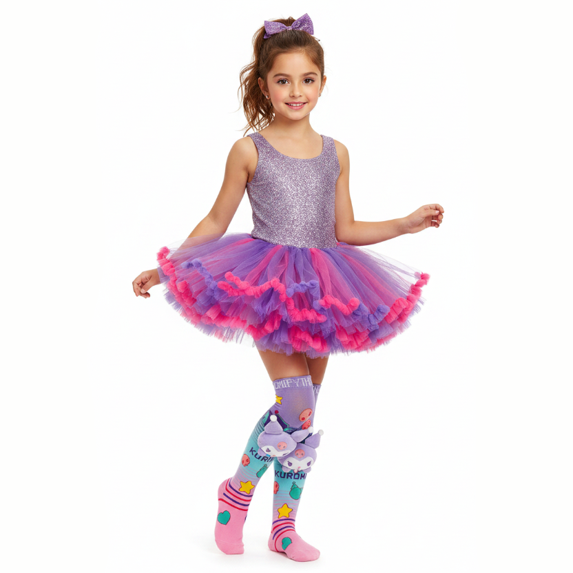 Sanrio Knee-High 3D Crazy Socks