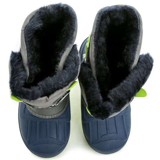 Children's Cute Cartoons Winter Hug Snow Boots - Monster