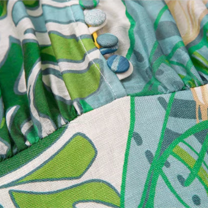 Flairish High Waist Mini Dress.