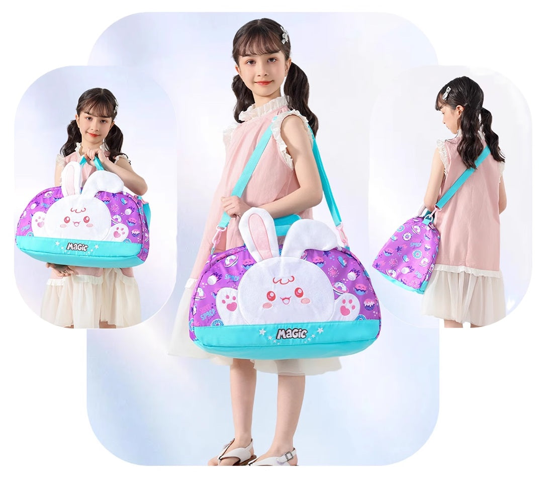 Large Pixie Pack Girls Duffel Bag - Ice Cream