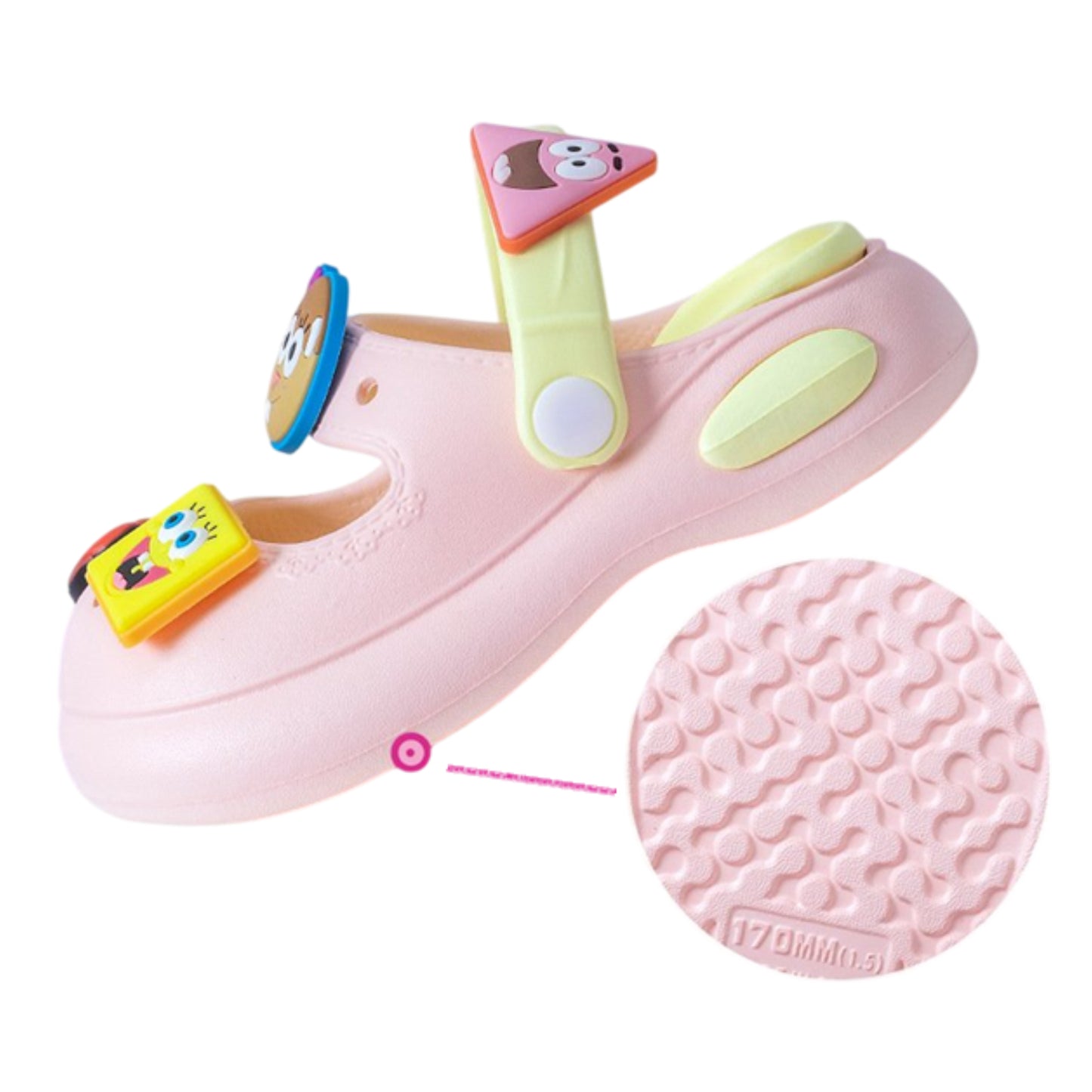 AeroGrip Bikini Bottom Children's Clog Sandals