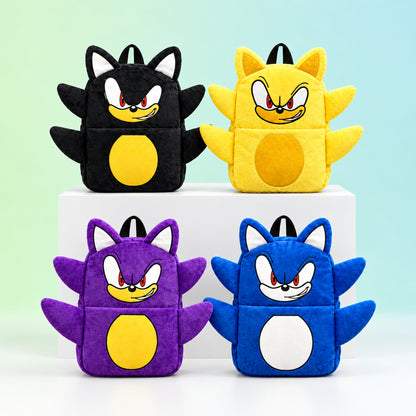 Kawaii Sonic, Shadow & Friends 3D Plush Large Capacity Backpacks