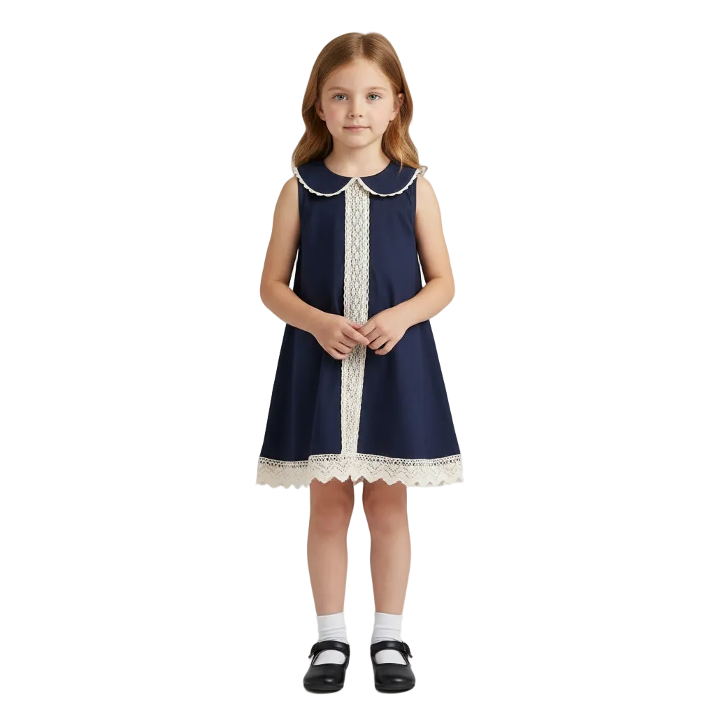 Girls Plum Summer Dress