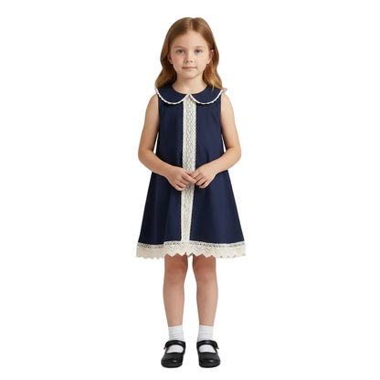 Girls Plum Summer Dress