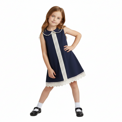 Girls Plum Summer Dress
