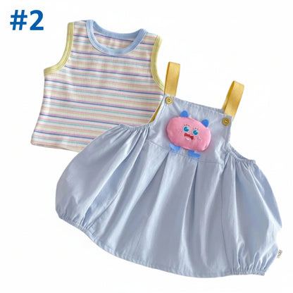 Girls Winkie Monster Outfit Set