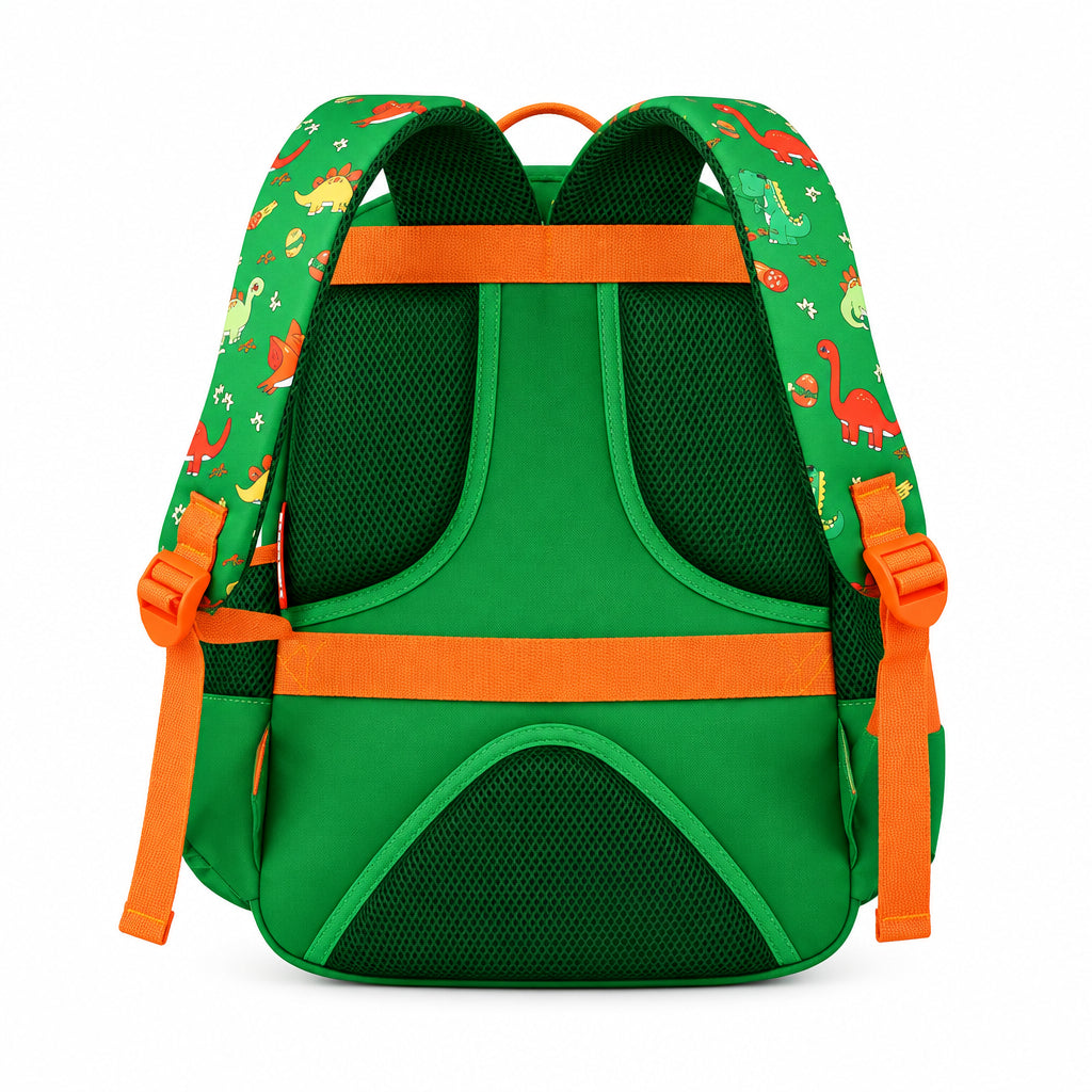 Supercute Super Dino School Backpack & Lunch Bag Set