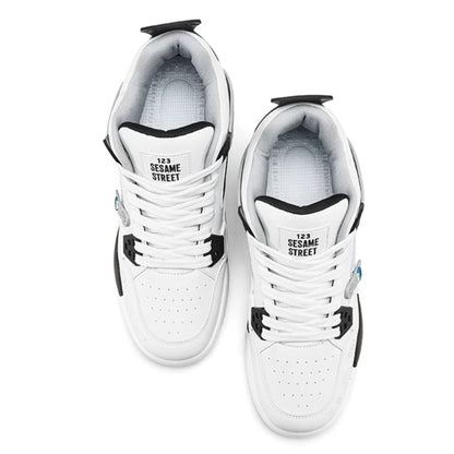 Sesame Street | Men's Basketball Shoes - Panda White