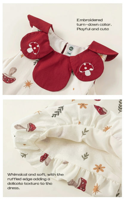 Girl's Woodland Shroom Dress