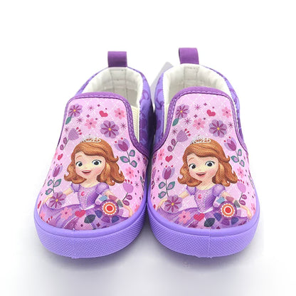 Sofia the First Girls Slip-On Canvas Shoes