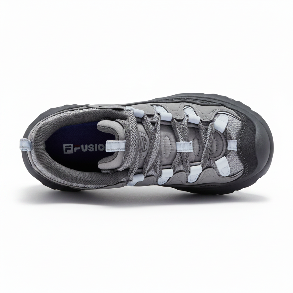 FILA | Women's Fusion Pisa Flat Sneakers - Gray