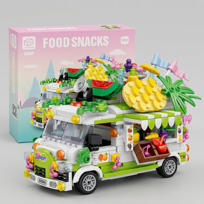 Fruit Juice Food Truck Building Block Set
