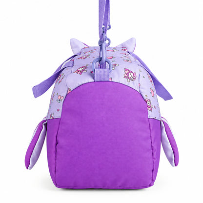 Kuromi Large 3D Pixie Pack Duffel Bag