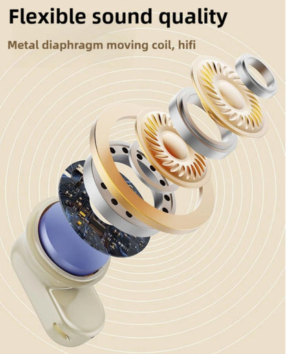 New Wireless Bluetooth Earbuds with Noise Reduction, High Sound Quality & Long Battery Life