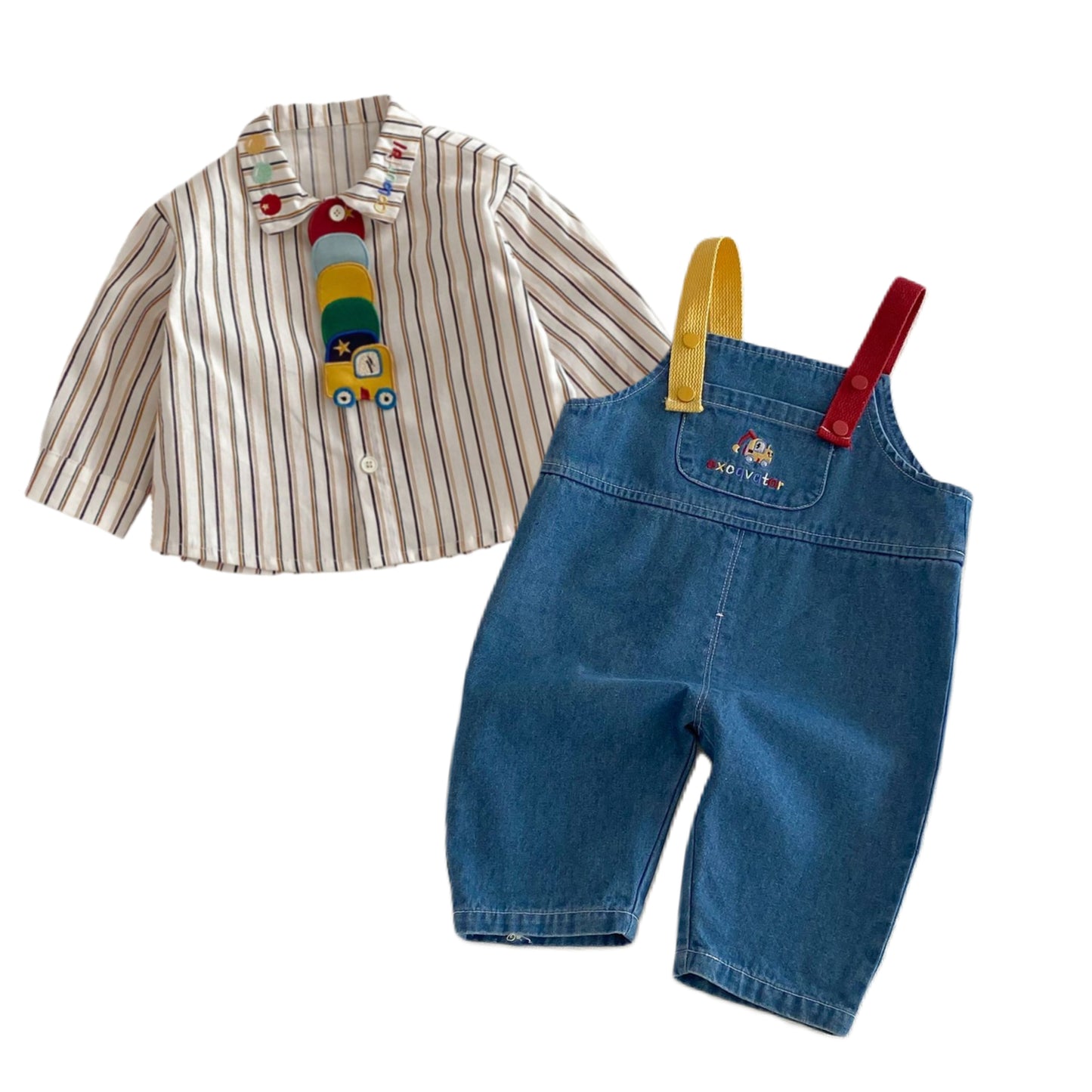 The Master Builder 2-Piece Outfit Set with Tie