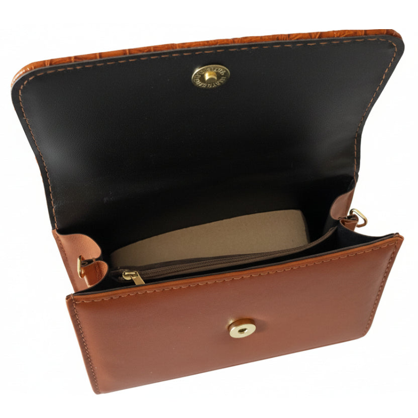 Linear Buckle Crossbody / Handbag